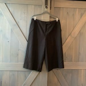 Talbots women’s brown wool Gaucho pants Made in Italy